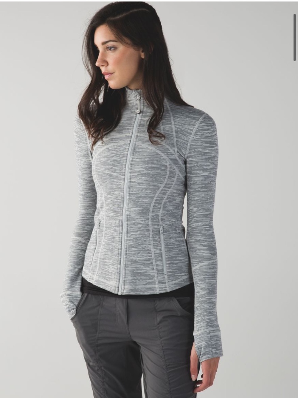 Lululemon Define Women’s Grey Full-Zip Performance Jacket